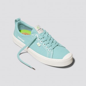 Cariuma Low Top Canvas OCA LOW Dam Blå | 310548-GTZ