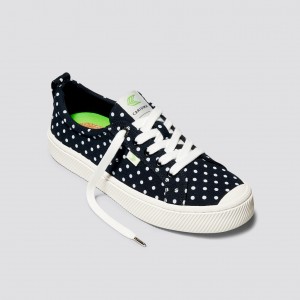 Cariuma Low Top Canvas Veganska OCA LOW Dam Svarta | 749825-HCR