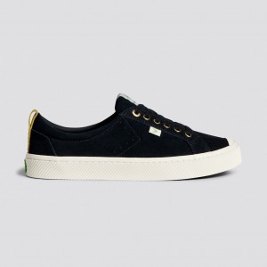 Cariuma Low Top Suede OCA LOW Dam Svarta | 084769-NSI