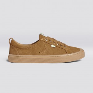 Cariuma Low Top Suede OCA LOW Herr All Camel | 759813-WSV