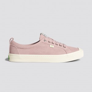 Cariuma Low Top Suede OCA LOW Herr Rosa Röda | 265041-KJT