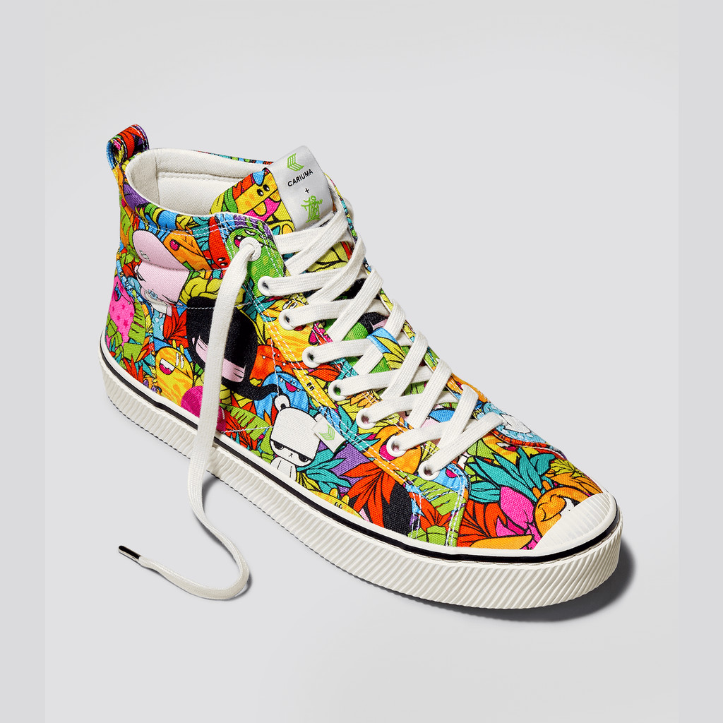 Cariuma High Top Canvas OCA HIGH Dam OCA High Toz Print | 321709-RFZ