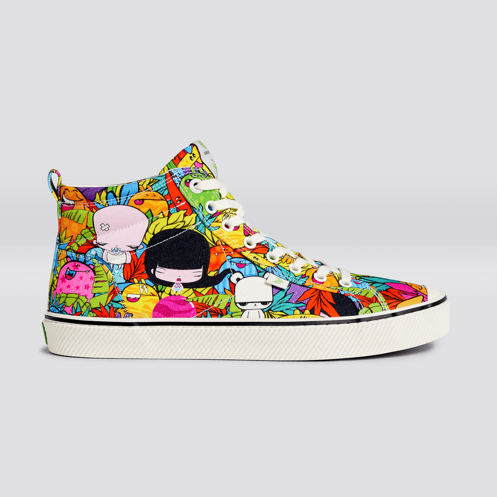 Cariuma High Top Canvas OCA HIGH Dam OCA High Toz Print | 321709-RFZ