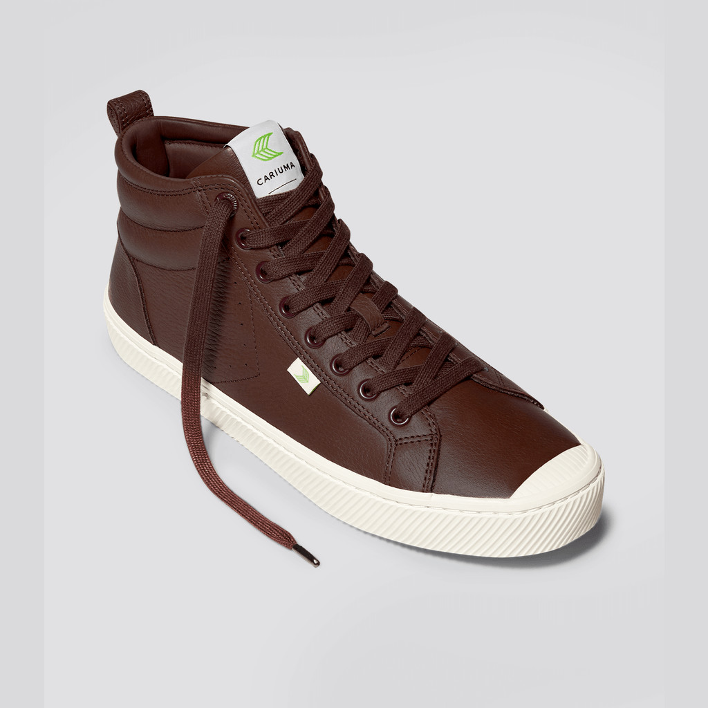 Cariuma High Top Premium Leather OCA HIGH Herr Bruna | 301584-WVS