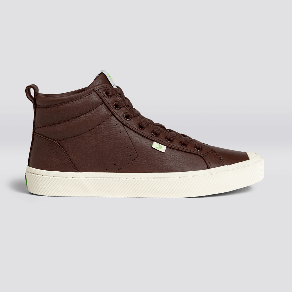 Cariuma High Top Premium Leather OCA HIGH Herr Bruna | 301584-WVS