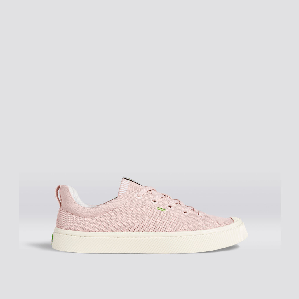 Cariuma Low Top Bamboo Weave Knit Vegan IBI Herr Rosa | 702453-YMA