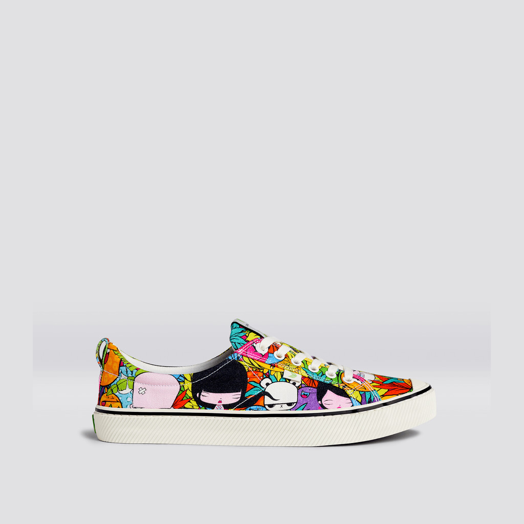 Cariuma Low Top Canvas OCA LOW Herr OCA Low Toz Print | 175406-ECI