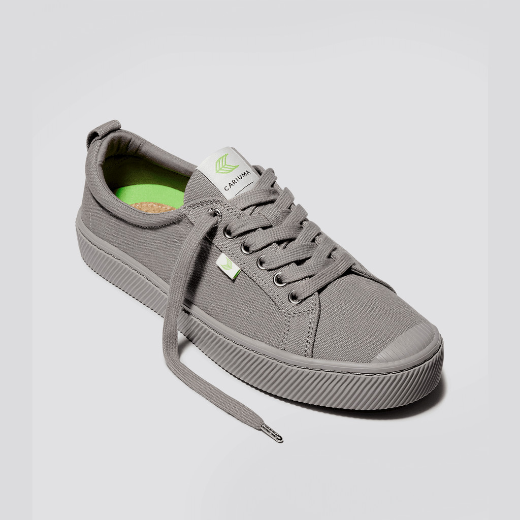 Cariuma Low Top Canvas Veganska OCA LOW Herr Grå | 458169-LPY