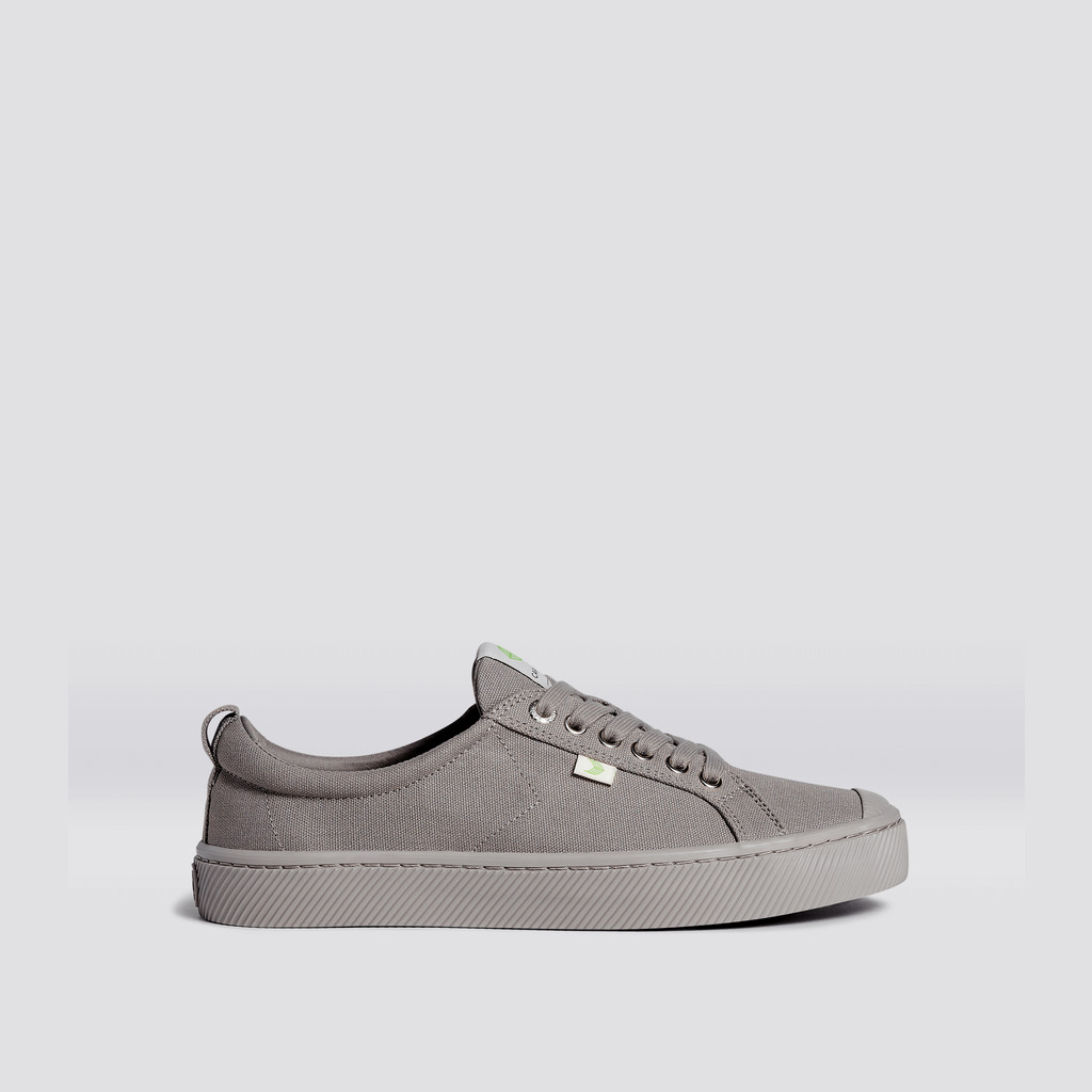 Cariuma Low Top Canvas Veganska OCA LOW Herr Grå | 458169-LPY