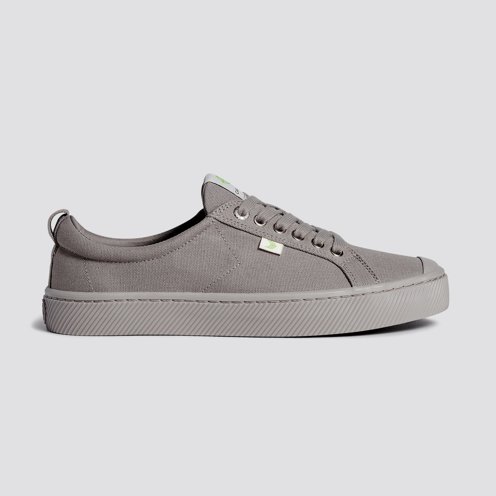 Cariuma Low Top Canvas Veganska OCA LOW Herr Grå | 458169-LPY