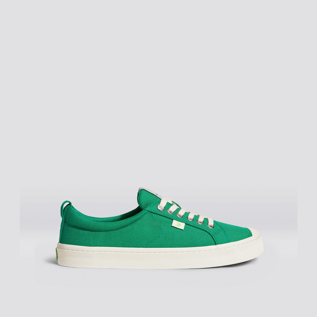 Cariuma Low Top Canvas Veganska OCA LOW Dam Gröna | 719548-MCU