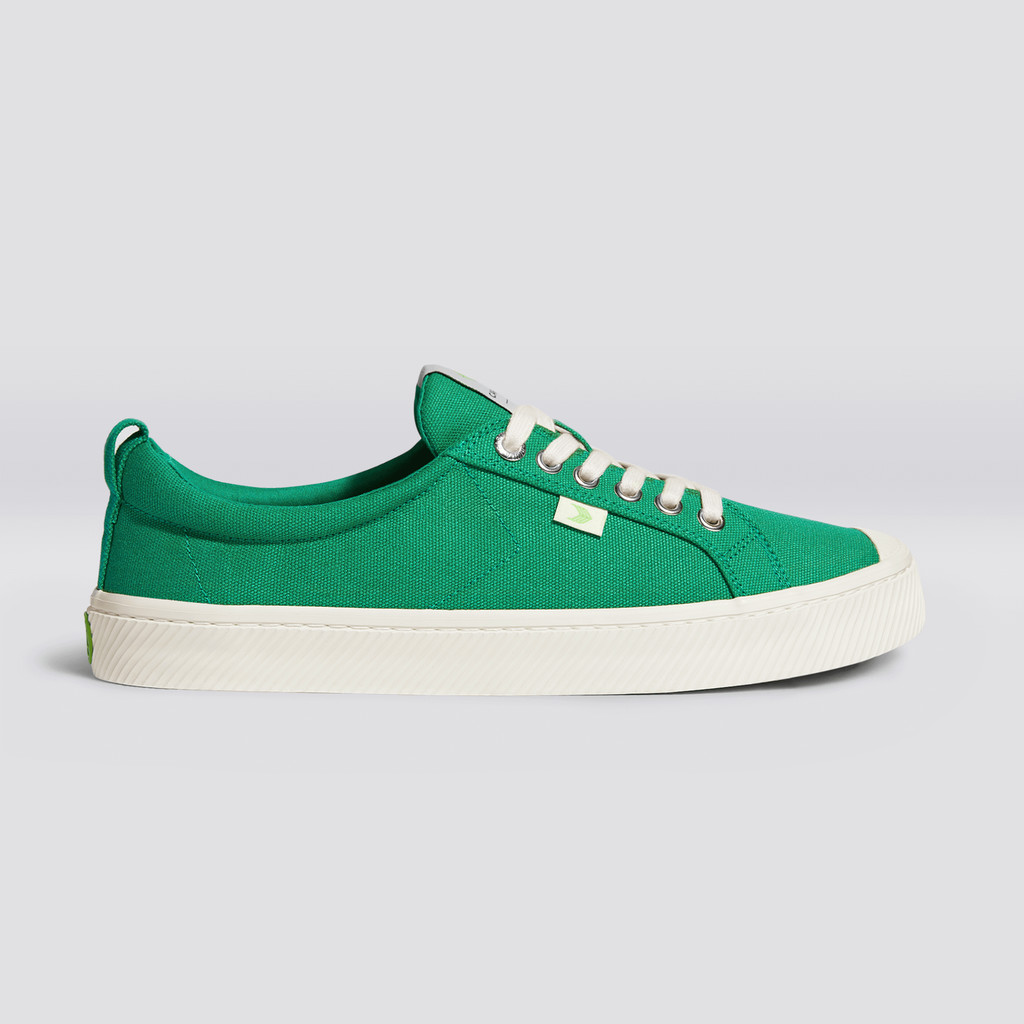 Cariuma Low Top Canvas Veganska OCA LOW Dam Gröna | 719548-MCU