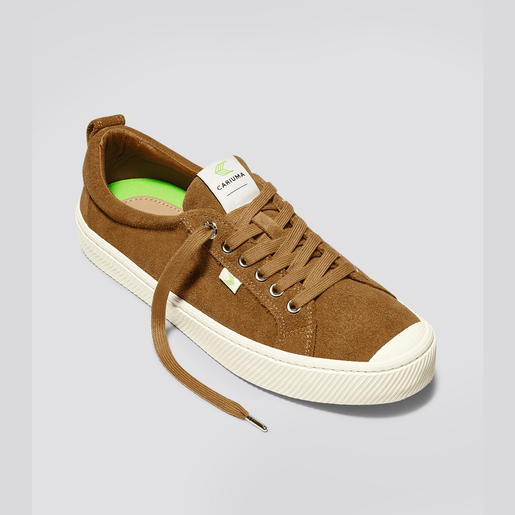 Cariuma Low Top Suede OCA LOW Dam Camel | 529703-KQD