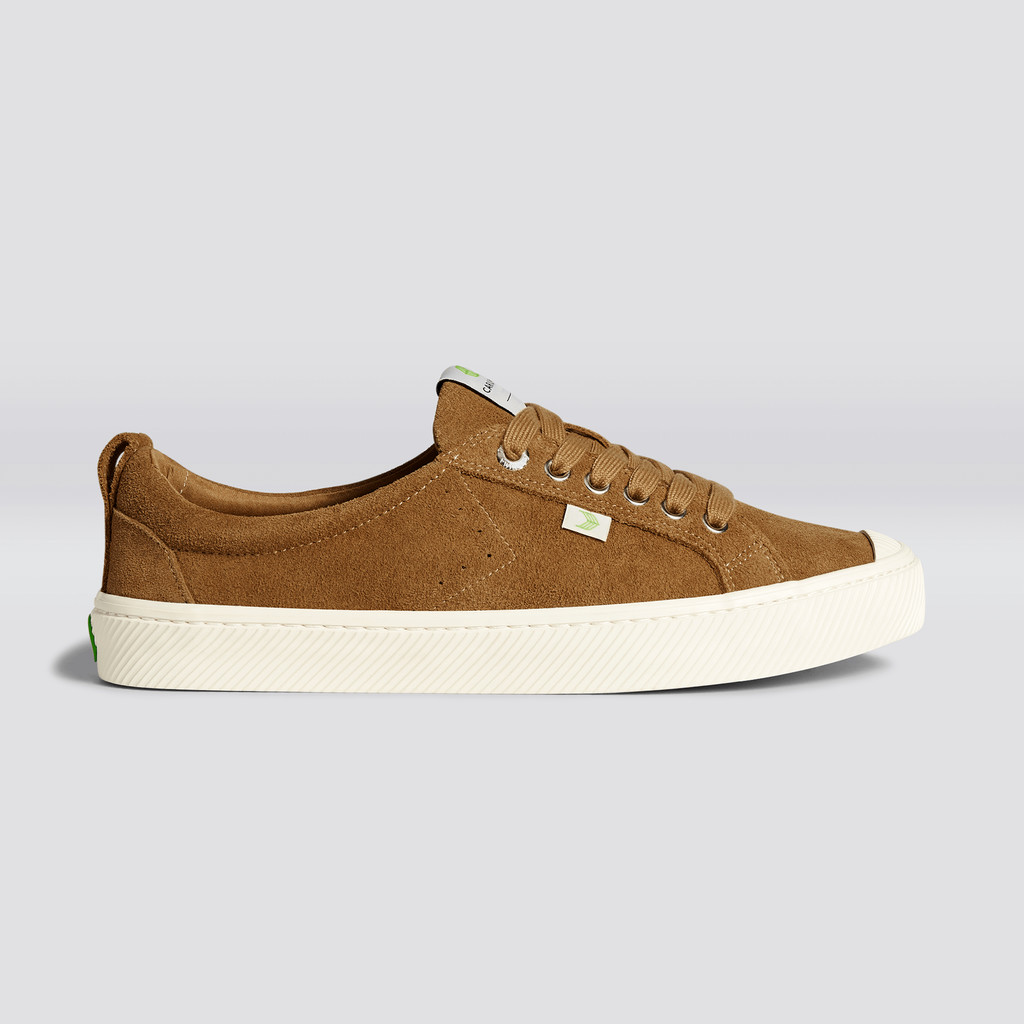 Cariuma Low Top Suede OCA LOW Dam Camel | 529703-KQD